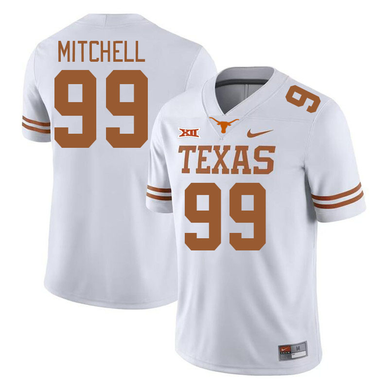 Men #99 Sydir Mitchell Texas Longhorns 2023 College Football Jerseys Stitched-White